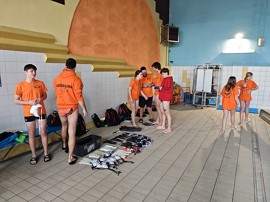 Hokej pod wodą Walenie Siemianowice Śląskie Finał WOŚP w Rudzie Śląskiej 25 I 2026